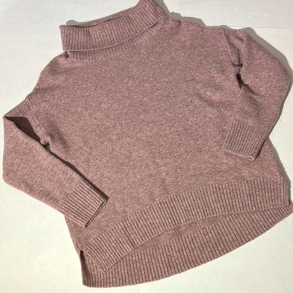 Old Navy Sweaters Old Navy Light Pink Turtleneck Sweater Medium